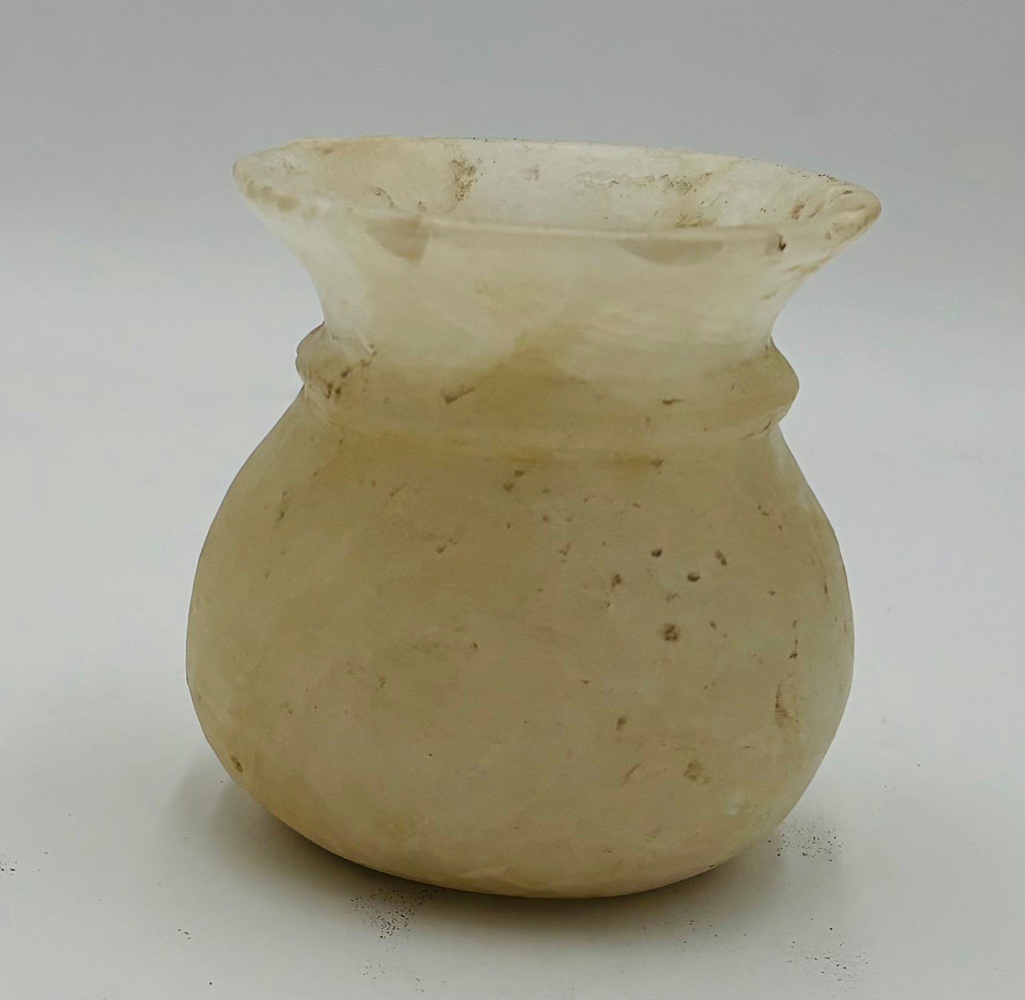 White Onyx Candle Holder - Egyptian Tealight